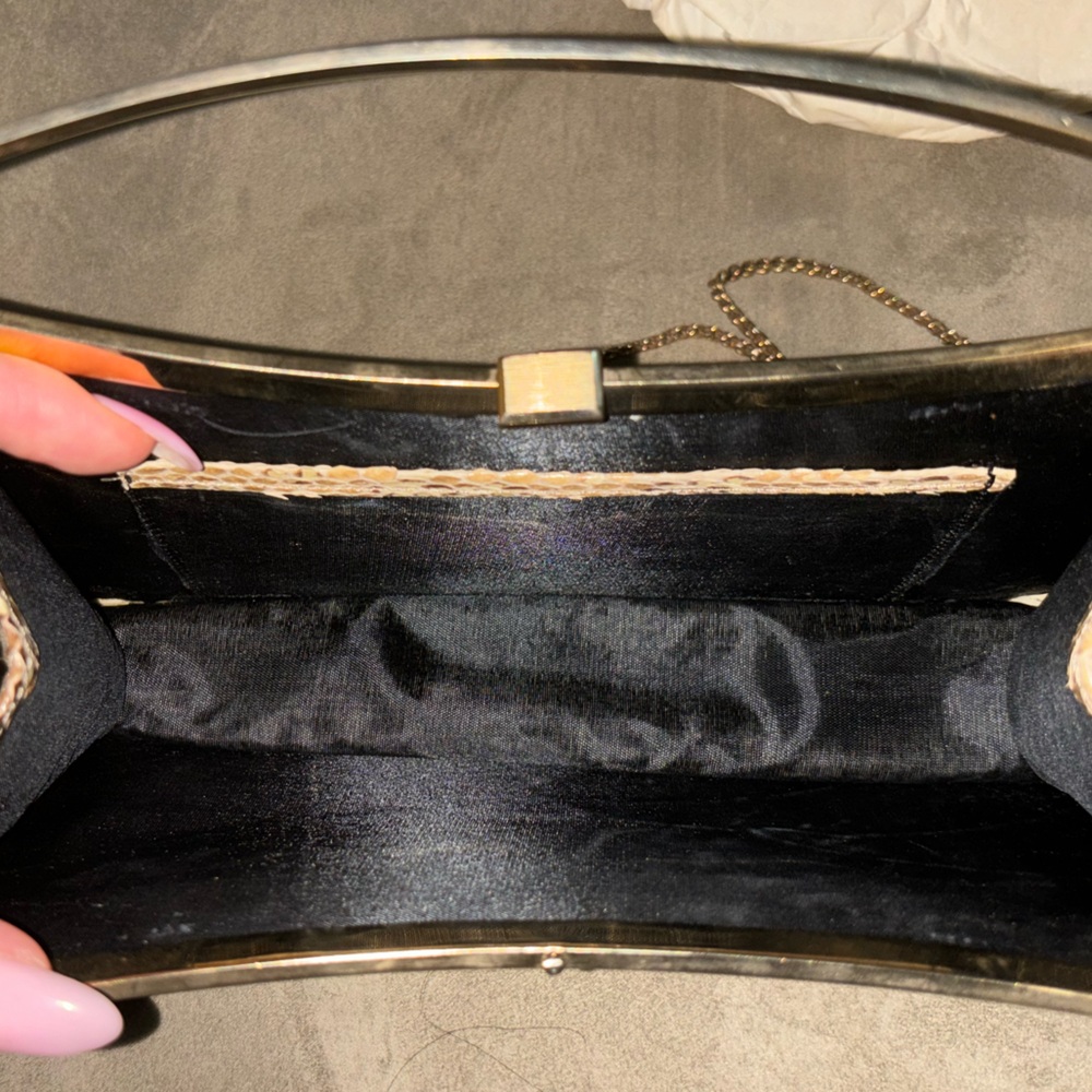 Structured Snakeskin purse - Picture 4 of 5